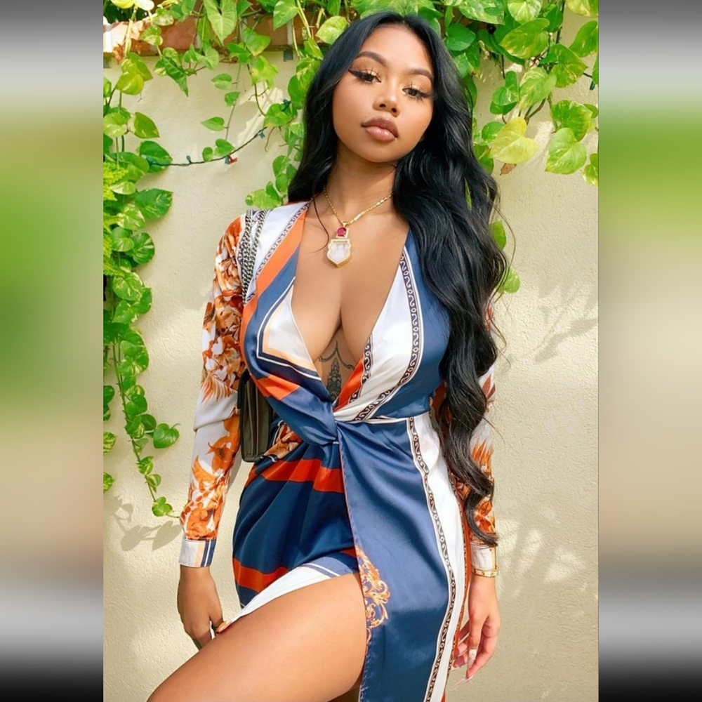 Whole Lotta class Satin Dress